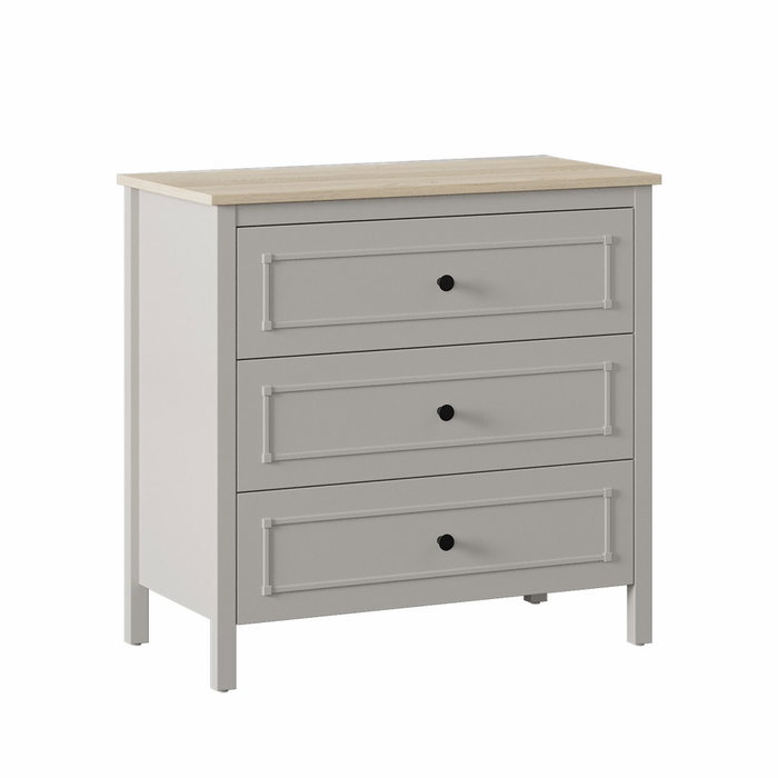Hanah Home Cómoda Gris y Roble